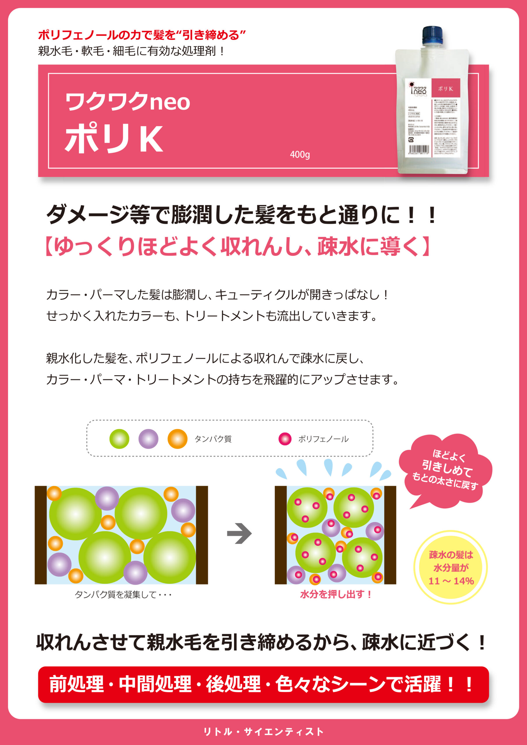 ヘアカラー理論,ダメージレスカラー