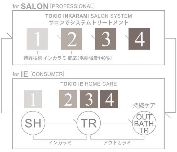 世界初 美容業界初 家庭用システムトリートメント Dr Jr Tokio Ie インカラミ シャンプー トリートメントとは 株式会社レボ Revo 美容ディーラー商社